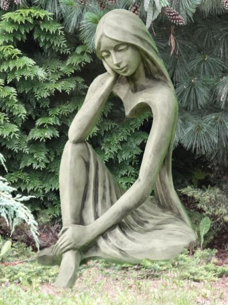 Statue ISOLDE EINKLANG Antikstein